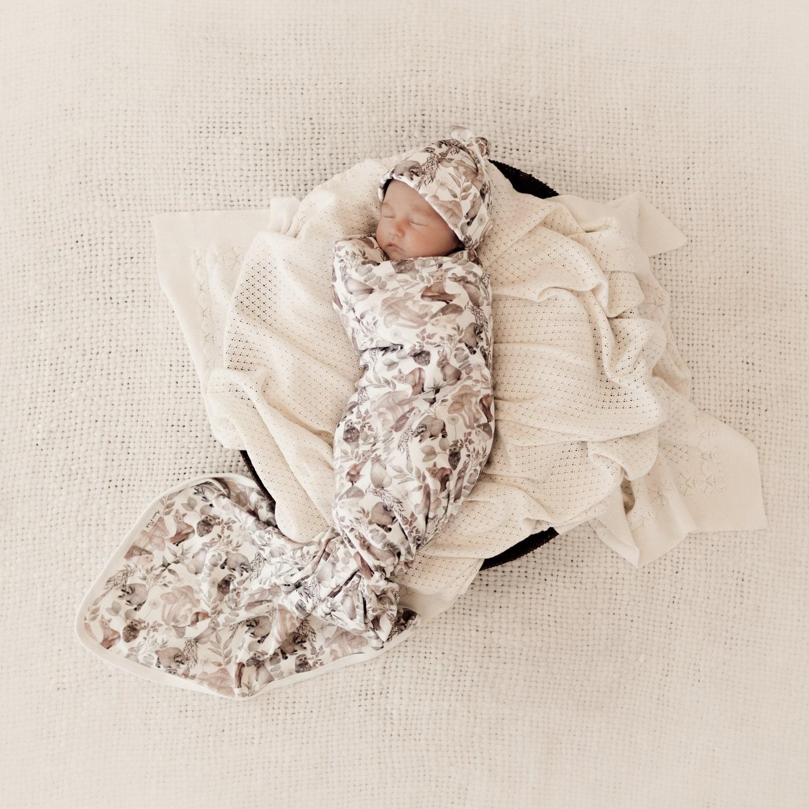 Cream Knit Heirloom Blanket